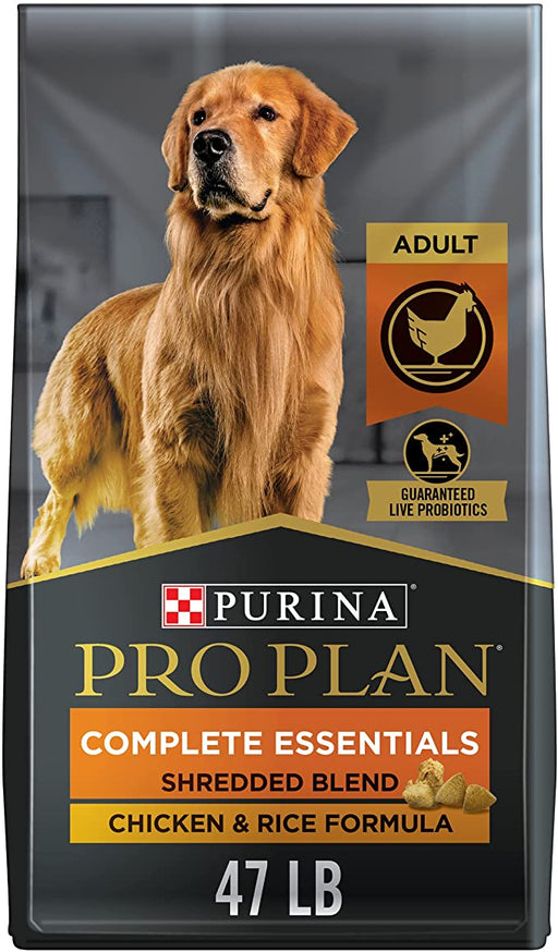 Photo of Purina-Purina Pro Plan Complete Essentials Adult Shredded Blend Dog Food-47 lb-Chicken & Rice-from Pet Wish Pros