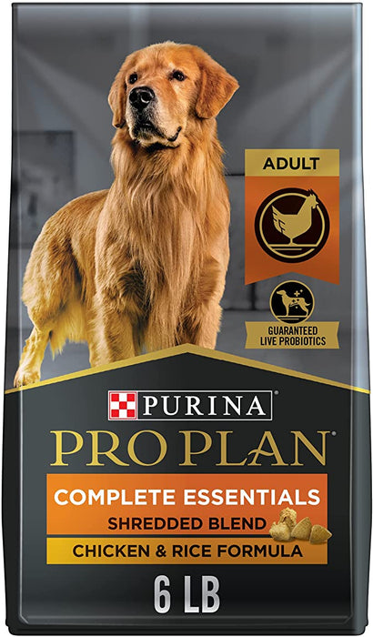 Photo of Purina-Purina Pro Plan Complete Essentials Adult Shredded Blend Dog Food-6 lb-Chicken & Rice-from Pet Wish Pros