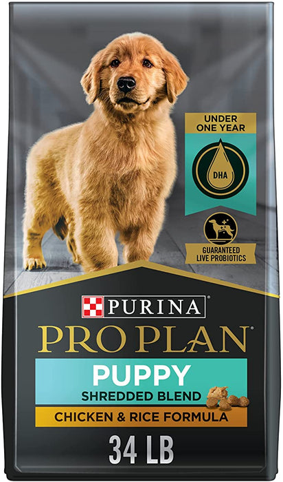 Photo of Purina-Purina Pro Plan Complete Essentials Puppy Shredded Blend Dog Food-34 lb-Chicken & Rice Formula-from Pet Wish Pros