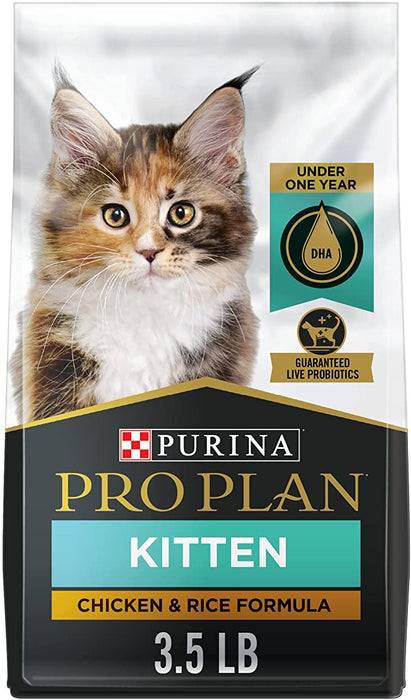 Photo of Purina-Purina Pro Plan Kitten Cat Food-3.5 lb-Chicken & Rice-from Pet Wish Pros