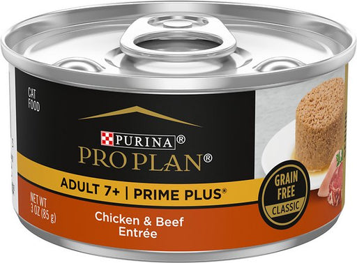 Photo of Purina-Purina Pro Plan Prime Plus Adult 7+ Wet Cat Food-(3 oz) [24 count]-Chicken & Beef Entrée-from Pet Wish Pros