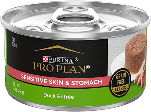 Photo of Purina-Purina Pro Plan Sensitive Skin & Stomach Grain Free Wet Cat Food-(3 oz) [24 count]-Duck Entrée-from Pet Wish Pros