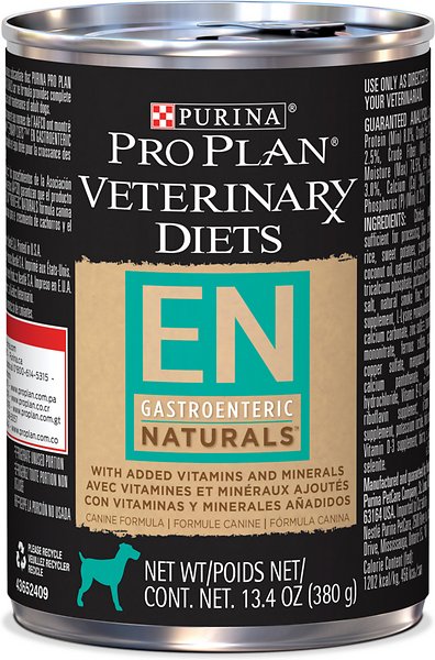 Photo of Purina-Purina Pro Plan Veterinary Diets EN Gastroenteric Wet Dog Food-Naturals-12 cans-from Pet Wish Pros