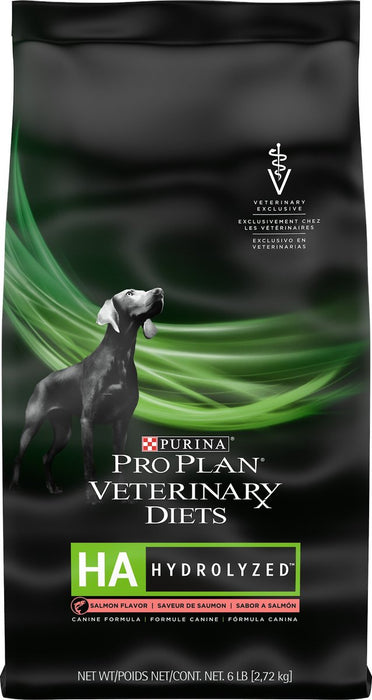 Photo of Purina-Purina Pro Plan Veterinary Diets HA Hydrolyzed Dry Dog Food-Salmon-6 lb-from Pet Wish Pros