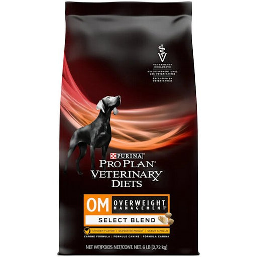 Photo of Purina-Purina Pro Plan Veterinary Diets OM Overweight Management Dry Dog Food-Select Blend Chicken-6 lb-from Pet Wish Pros