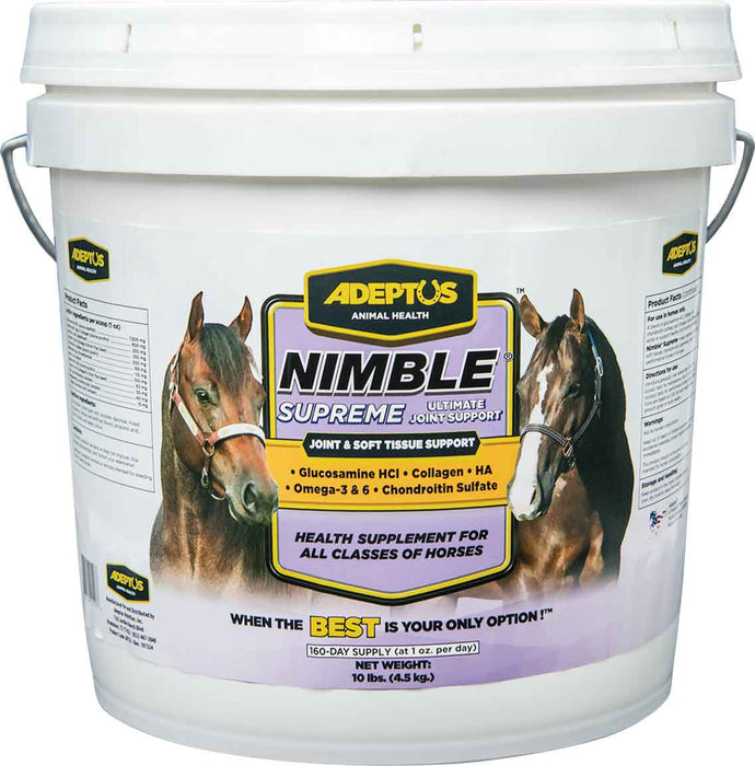 Photo of Pyranha-Adeptus Nutrition Nimble Supreme EQ Joint Supplements-10 lb-from Pet Wish Pros