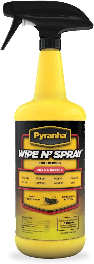 Photo of Pyranha-Pyranha Wipe N Spray for Horses-from Pet Wish Pros