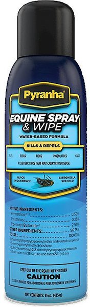 Photo of Pyranha-Pyranha Wipe N Spray for Horses-Water Based-15 oz-from Pet Wish Pros