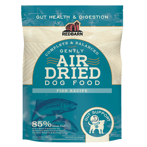 Photo of Redbarn Pet Products-Redbarn Air Dried Gut Health Dog Food-2 lb-Fish-1 pack-from Pet Wish Pros