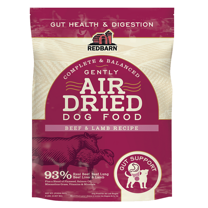 Photo of Redbarn Pet Products-Redbarn Air Dried Gut Health Dog Food-Beef & Lamb-2 lb-from Pet Wish Pros