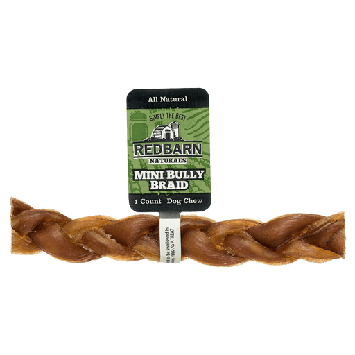 Photo of Redbarn Pet Products-Redbarn Braided Bully Stick Chewy Dog Treat-7 in-3 count-from Pet Wish Pros