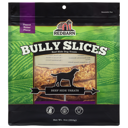 Photo of Redbarn Pet Products-Redbarn Bully Slices Chewy Dog Treat-9 oz-Peanut Butter-from Pet Wish Pros