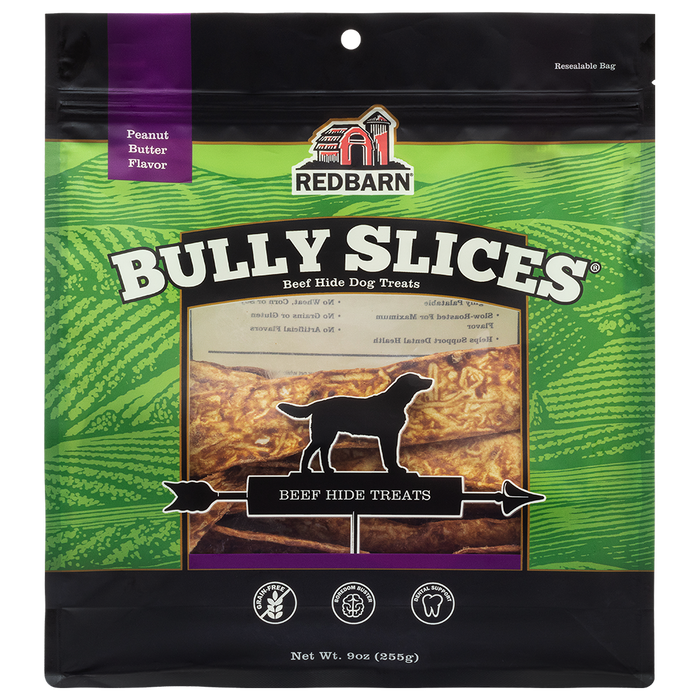 Photo of Redbarn Pet Products-Redbarn Bully Slices Chewy Dog Treat-Peanut Butter-9 oz-from Pet Wish Pros