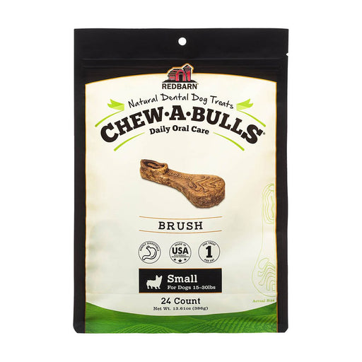 Photo of Redbarn Pet Products-Redbarn Chew-A-Bulls Dog Treat-Brush-24 count-from Pet Wish Pros