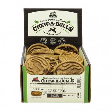 Photo of Redbarn Pet Products-Redbarn Chew-A-Bulls Dog Treat-Chip-25 count-from Pet Wish Pros