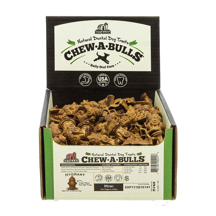 Photo of Redbarn Pet Products-Redbarn Chew-A-Bulls Dog Treat-Hydrant-150 count-from Pet Wish Pros