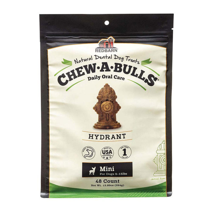 Photo of Redbarn Pet Products-Redbarn Chew-A-Bulls Dog Treat-Hydrant-48 count-from Pet Wish Pros