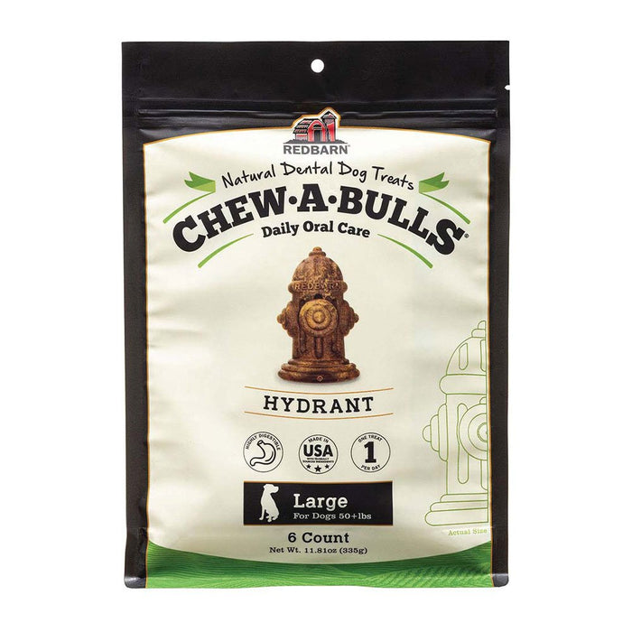 Photo of Redbarn Pet Products-Redbarn Chew-A-Bulls Dog Treat-Hydrant-6 count-from Pet Wish Pros