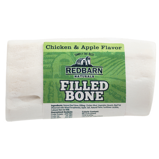 Photo of Redbarn Pet Products-Redbarn Grain-Free Natural Filled Bone Dog Treat-Chicken & Apple-Small-from Pet Wish Pros