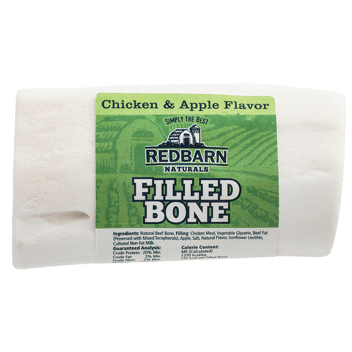 Photo of Redbarn Pet Products-Redbarn Grain-Free Natural Filled Bone Dog Treat-Chicken & Apple-Small-from Pet Wish Pros