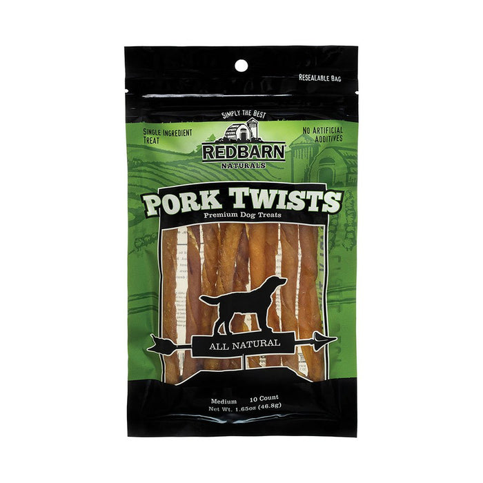 Photo of Redbarn Pet Products-Redbarn Pork Skin Twist Premium Dog Chews-10 count-from Pet Wish Pros