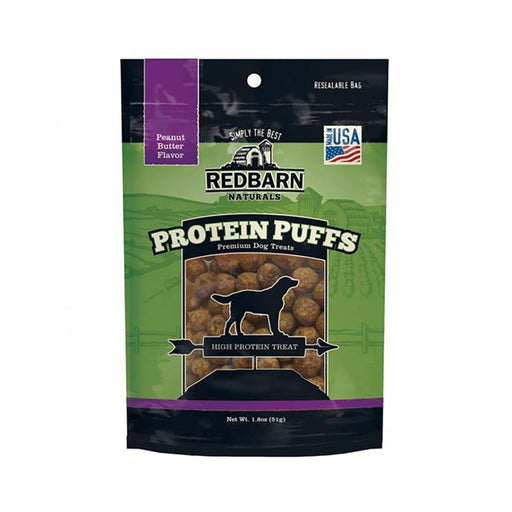 Photo of Redbarn Pet Products-Redbarn Protein Puffs High Protien Dog Treat-Peanut Butter-Pack of 1-from Pet Wish Pros