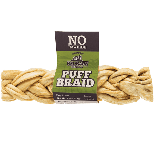 Photo of Redbarn Pet Products-Redbarn Puff Braid Chewy Dog Treat-Large-from Pet Wish Pros