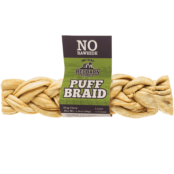 Photo of Redbarn Pet Products-Redbarn Puff Braid Chewy Dog Treat-Large-from Pet Wish Pros