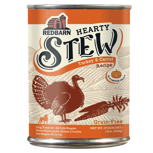 Photo of Redbarn Pet Products-Redbarn Wet Dog Food Dog Food-12 oz / 12 count-Turkey & Carrot Stew-1 pack-from Pet Wish Pros