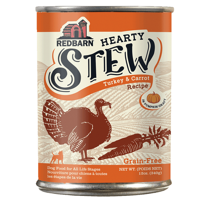 Photo of Redbarn Pet Products-Redbarn Wet Dog Food Dog Food-Turkey & Carrot Stew-12 oz / 12 count-from Pet Wish Pros