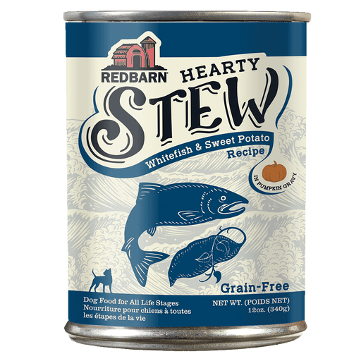 Photo of Redbarn Pet Products-Redbarn Wet Dog Food Dog Food-Whitefish & Sweet Potato Stew-12 oz / 12 count-from Pet Wish Pros