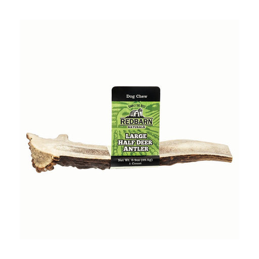 Photo of Redbarn-Redbarn Grain-Free Half Deer Antler Dog Chew-0.9 oz-Split & 0.9 oz-from Pet Wish Pros