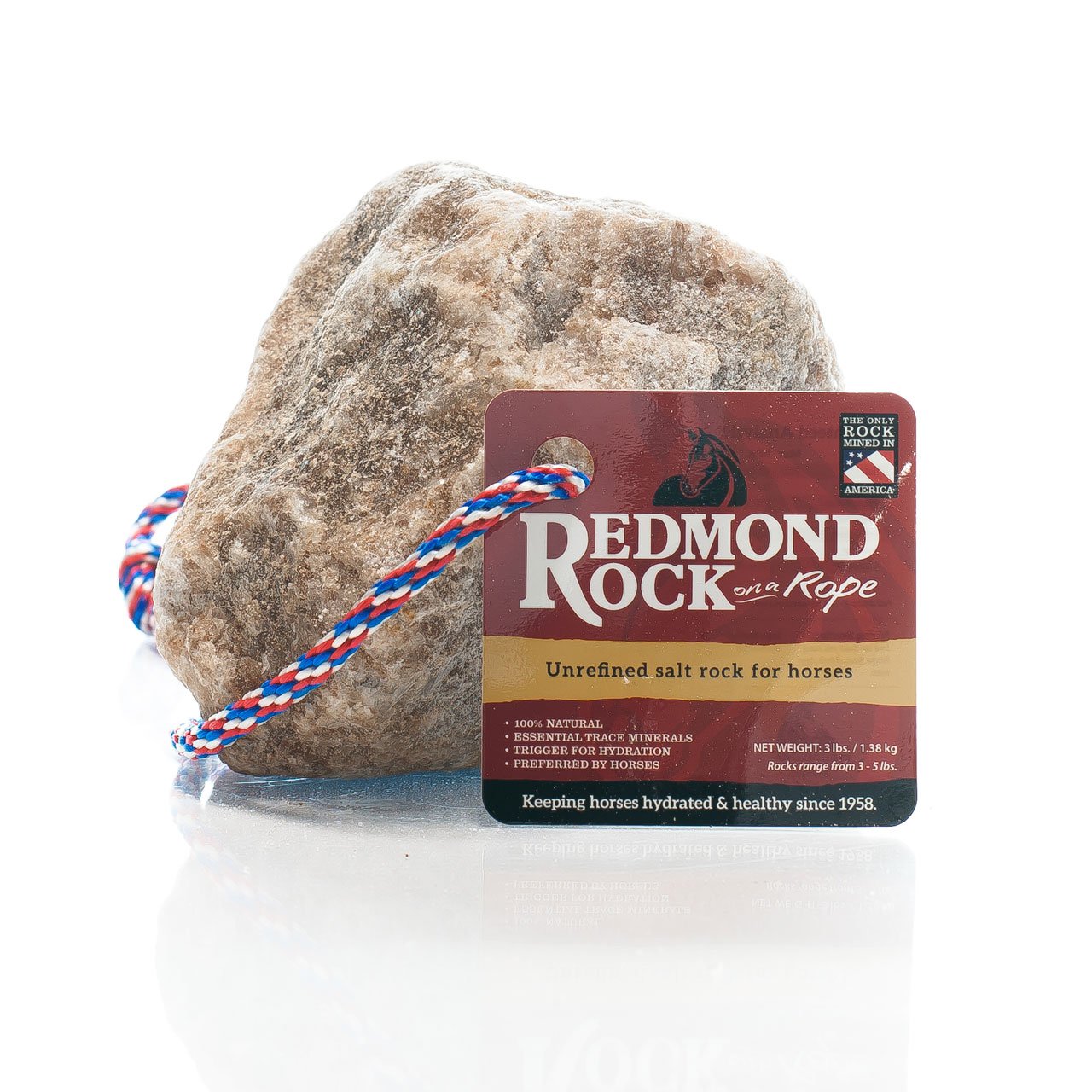 Photo of Redmond Minerals-Redmond Rock On A Rope-Pack of 1-from Pet Wish Pros