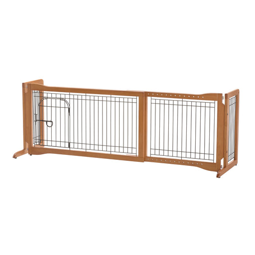 Photo of Richell-Richell Pet Sitter Freestanding Pet Gate Plus-Autumn Matte-from Pet Wish Pros