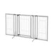 Photo of Richell-Richell Premium Plus Freestanding Pet Gate-Origami White-from Pet Wish Pros