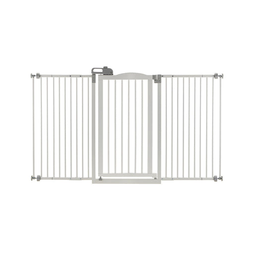 Photo of Richell-Richell Tall and Wide One-Touch Pressure Mounted Pet Gate-White-from Pet Wish Pros