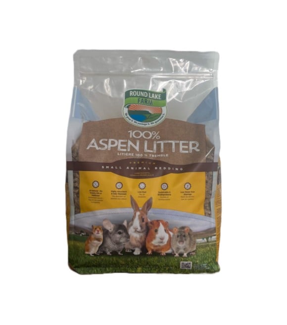 Photo of Round Lake Farm-Round Lake Farm 100% Aspen Litter-10 lb-from Pet Wish Pros