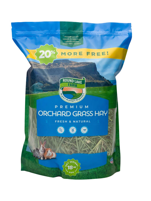 Photo of Round Lake Farm-Round Lake Farm Hay-Orchard-18 oz-from Pet Wish Pros