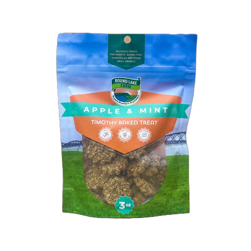 Photo of Round Lake Farm-Round Lake Farm Timothy Hay Small Animal Treat-Apple & Mint-3 oz-from Pet Wish Pros