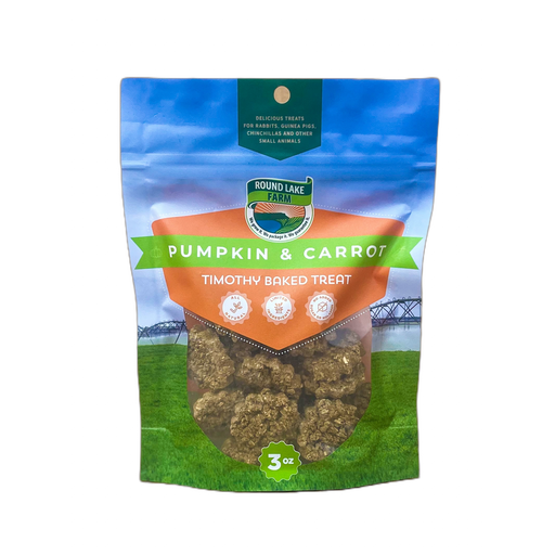 Photo of Round Lake Farm-Round Lake Farm Timothy Hay Small Animal Treat-Carrot & Pumpkin-3 oz-from Pet Wish Pros