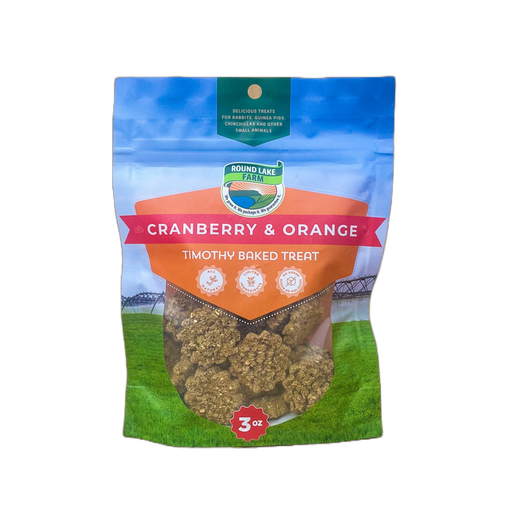 Photo of Round Lake Farm-Round Lake Farm Timothy Hay Small Animal Treat-Cranberry & Orange-3 oz-from Pet Wish Pros