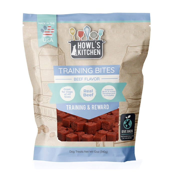 Photo of Scott Pet Products-Howl's Kitchen Training Bites Dog Treats-Beef-12 oz-from Pet Wish Pros