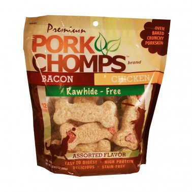 Photo of Scott Pet Products-Pork Chomps Baked Crunchy Bone Dog Treats-from Pet Wish Pros
