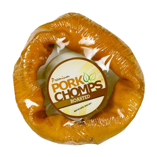 Photo of Scott Pet Products-Pork Chomps Roasted Bagel Dog Treat-Pork skin-6 in-from Pet Wish Pros