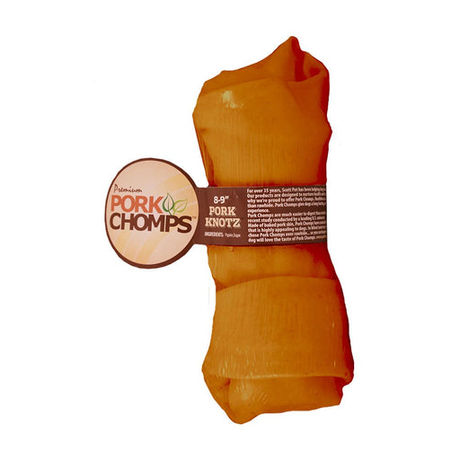 Photo of Scott Pet Products-Pork Chomps Roasted Knot Bone Dog Treat-Pork-8 in-from Pet Wish Pros