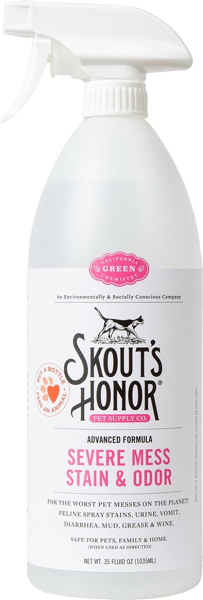 Photo of Skout's Honor-Skout's Honor Advanced Stain & Odor Severe Mess Formula for Cats-35 oz-from Pet Wish Pros