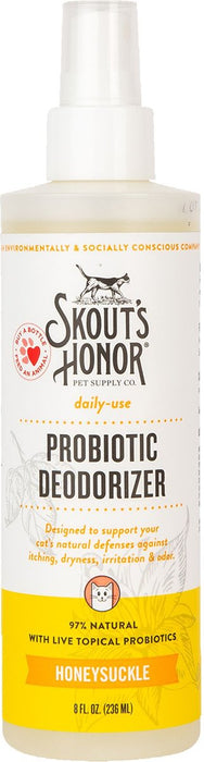 Photo of Skout's Honor-Skout's Honor Cat Probiotic Deodorizer Spray-Honeysuckle-8 oz-from Pet Wish Pros