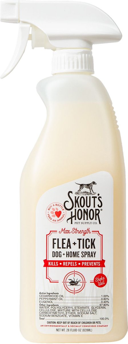 Photo of Skout's Honor-Skout's Honor Max Strength Flea + Tick Dog & Home Spray-28 oz-from Pet Wish Pros