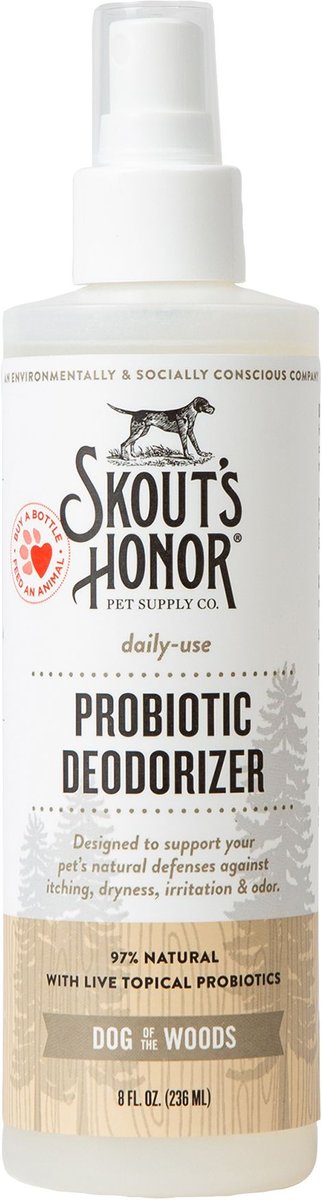 Photo of Skout's Honor-Skout's Honor Probiotic Daily Use Deodorizer Spray-Dog of the Woods-8 oz-from Pet Wish Pros