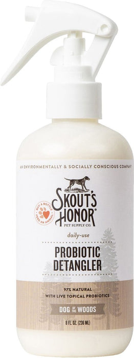 Photo of Skout's Honor-Skout's Honor Probiotic Daily Use Detangler Spray-Dog of the Woods-8 oz-from Pet Wish Pros